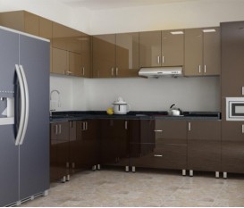 TỦ BẾP INOX 4